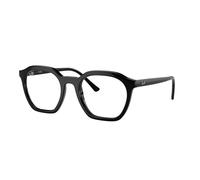 Ray - Ban Unisex RX7238 ALICE 2000 Montature da vista Acetato Nero Trasparente Geometrica Normale