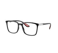 Ray - Ban Unisex RX7240M F601 Montature da vista Nylon Nero Trasparente Squadrata Normale
