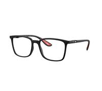 Ray - Ban Unisex RX7240M F602 Montature da vista Nylon Nero Trasparente Squadrata Normale