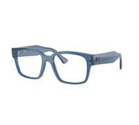 Ray - Ban Unisex RX7256 LAURENE 8429 Montature da vista Acetato Blu Trasparente Squadrata Normale