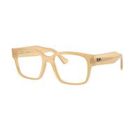 Ray - Ban Unisex RX7256 LAURENE 8430 Montature da vista Acetato Marrone Trasparente Squadrata Normale