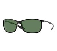 Ray - Ban Uomo Ray - Ban RB4179 LITEFORCE 601/71 Occhiali da sole Peek Nero Verde Squadrata Normale