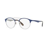 Ray - Ban Uomo Ray - Ban RX3545V 2911 Montature da vista Metallo Blu Pantos