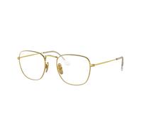 Ray - Ban Uomo Ray - Ban RX8157V FRANK 1225 Montature da vista Titanio Oro Trasparente Squadrata Normale