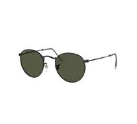 Ray - Ban Uomo RB3447 ROUND METAL 919931 Occhiali da sole Metallo Nero G15 Rotonda Normale