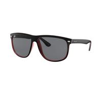 Ray - Ban Uomo RB4147 BOYFRIEND 617187 Occhiali da sole Nylon Nero Grigio Squadrata Normale