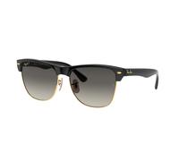 Ray - Ban Uomo RB4175 CLUBMASTER OVERSIZED 877/M3 Occhiali da sole Iniettato Nero Grigio Squadrata Polarizzata