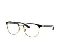 Ray - Ban Uomo RX8422 2890 Montature da vista Metallo Nero Trasparente Geometrica Normale