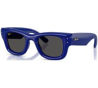 Ray - Ban Unisex RB4940 WAYFARER PUFFER 683387 Occhiali da sole Nylon Blu Nero Squadrata Normale