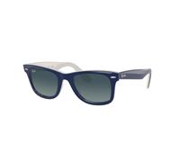 Ray Ban Wayfarer RB2140 12993M 50-22 Blu Bianco - Blu Gradiente