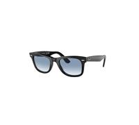 Ray - Ban Unisex Ray - Ban RB2140F WAYFARER 901/3F Occhiali da sole Acetato Nero Blu Squadrata Normale