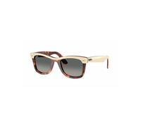 Ray - Ban Unisex Ray - Ban RB2240 WAYFARER 144371 Occhiali da sole Acetato Marrone Grigio Squadrata Normale Sfumato