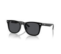 Ray - Ban Unisex Ray - Ban RB4420 601/87 Occhiali da sole Iniettato Nero Grigio Squadrata Normale