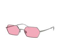 Ray-Ban Yevi RB3728 004/84, Grigio, Metal, Unisex occhiali da sole 55