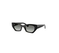 Ray - Ban Unisex RB4430 ZENA 667711 Occhiali da sole Iniettato Nero Grigio Geometrica Normale Sfumato