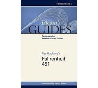 Ray Bradbury Fahrenheit 451 (Copertina rigida) Bloom's Guides