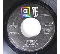 Ray Charles 45 RPM Hey Mister / There'll Be No Peace Without All Men As One