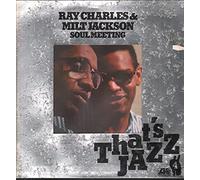RAY CHARLES & MILT JACKSON - RAY CHARLES & MILT JACKSON LP, SOUL MEETING, US ISSUE VG/NM VINYL