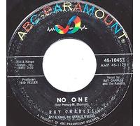 RAY CHARLES - no one 45 rpm single