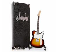 Ray Davies (The Kinks) - Chitarra in miniatura - Regali musicali - Ornamento fatto a mano