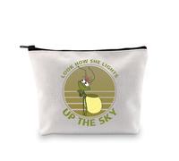 Ray Firefly Princess with Frog Inspired Makeup Bag Look How She Lights Up The Sky Tiana Gift Movie Fans Cosmetic Bag, She Lights Up the Sky 3uk, alla moda