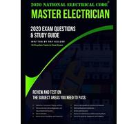 Ray Holder 2020 Master Electrician Exam Questions and Study Guide (Tascabile)