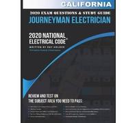 Ray Holder California 2020 Journeyman Electrician Exam Questions and (Tascabile)