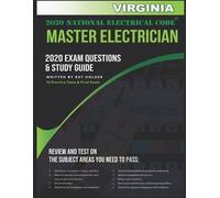 Ray Holder Virginia 2020 Master Electrician Exam Study Guide and Que (Tascabile)