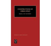 Ray Hutchinson Constructions of Urban Space (Copertina rigida)