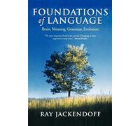 Ray Jackendoff Foundations of Language (Tascabile)