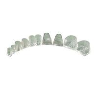Ray Rose Battitacco trasparente 1 paio, trasparente, Ray Rose 2,5"/3.2" Slim / 3" Stiletto