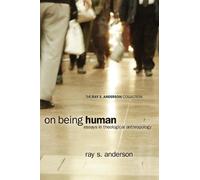 Ray S Anderson On Being Human (Tascabile) Ray S. Anderson Collection