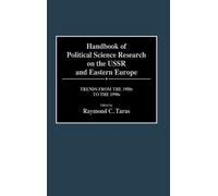 Ray Taras Handbook of Political Science Research on the USSR (Copertina rigida)
