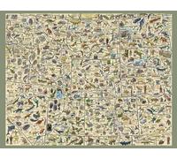 Ray Troll Kirk Johnson Cruisin' the Fossil Freeway Map (Map)