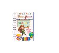 RaYa & Nexa Pink Student Planner: A Fun and Practical School organizer for Kids to manage Homework, Goals, Schedules,and Activities