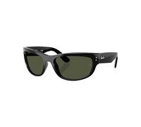 Rayban - Occhiali da sole lifestyle - Mega Balorama Polished Green G-15 Green - Nero