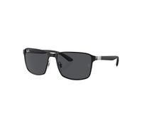 Rayban - Occhiali da sole lifestyle - RB3721 Polished Black On Black Dark Grey - Nero