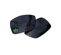 Raydi Lenti di ricambio in policarbonato per occhiali da sole rettangolari Costa Del Mar Reefton - Nero Solido - Polarizzate