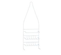 Rayen 2001 Porta Accessori per Doccia, Ideale per Bagno/Cucina/Garage, Plastica, Bianco