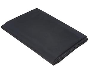 Rayen Copertura per barbecue rettangolare, impermeabile e resistente, protezione da ruggine e sporco, colore nero, dimensioni: 80 x 47 x 84 cm