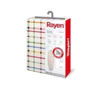 Rayen | Fodera per asse da stiro universale XXL (fodera da stiro imbottita, facile da posizionare con sistema EasyClip) | 3 strati: schiuma, pile e tessuto 100% cotone | Rayen Medium Range |