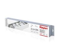 Rayen - Organizatore di cassetti Pieghevole Formato da 6 scatole per ordinare Biancheria di Diverse Dimensioni. Due scatole 14x14x10cm, Due 14x28x10 e Due 28x28x10. Grigio Chiaro