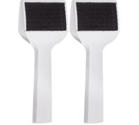 Rayen | Pennello per rimuovere palline e lanugine | Solo per materiale 100% lana | Colore Bianco | Dimensioni 15 x 5,5 cm (Confezione da 2)