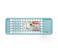 Rayen Scolapiatti Plastico, Blu, Misure: 45,5 x 16,3 x 10 cm (2094)
