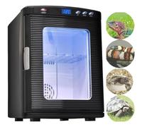 RayGenius Incubatrice per Rettili, Incubatrice per Uova, Incubatrice da Laboratorio da 25 Litri, Controllo della Temperatura da 5°C A 60°C, Termostato di Raffreddamento E Riscaldamento