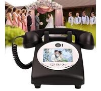 RayGenius Libro degli Ospiti con Video e Audio per Matrimoni, Libro degli Ospiti con Video e Audio HD 1080P, per conservare Le tue Occasioni Speciali, Ideale per Addio al Nubilato.,Black