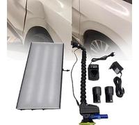 RayGenius Luce PDR per Riparazione Ammaccature Auto, con 2 Batterie Ricaricabili, Faretto A LED per Riparazione Ammaccature Senza Verniciatura, Luce Regolabile A Sei Colori E 4 modalità