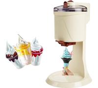 RayGenius Macchina per La Produzione di Gelato A Domicilio, Creatore di Sorbetti E Soft Serve, Creatore di Gelato A Cono di Yogurt per Dessert alla Frutta, Sano