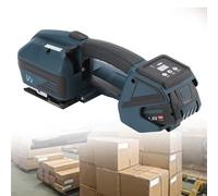 Presse Elettriche Presse Portatili 2 * 4000mah Strumento Automatico A Batteria per La Produzione di Balle Hot Melt Barella E Taglierina 3 in 1 Presse Leggere,3Battery