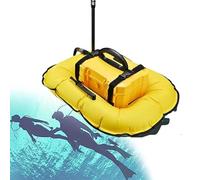 RayGenius Respiratore Elettrico per Immersione, Kit di Attrezzatura respiratoria Subacquea per Immersioni subacquee, Raffreddamento ad Acqua circolante Wireless.,D4000-Yellow
